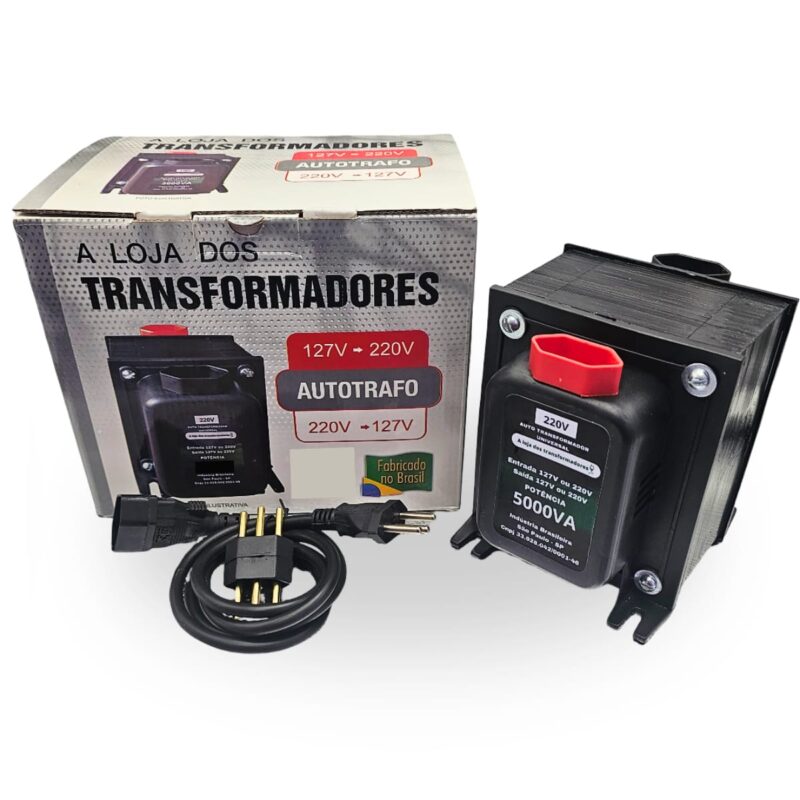 Transformador Lojas Dos Transformadores Tsf5001 1500w 220-110V ou 110-220V
