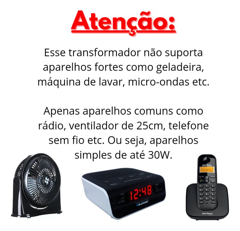 Auto Transformador 30w Entrada 110v Saída 220v - Image 3