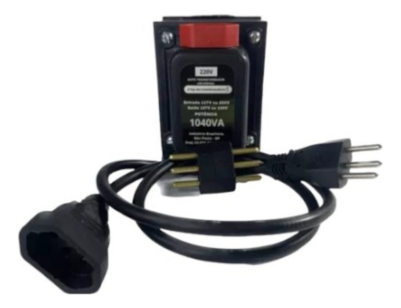 Transformador 1040va 100/220v Ou 220/100v Em Cobre