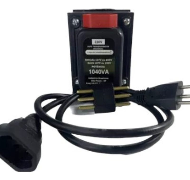 Transformador 1040va 100/220v Ou 220/100v Em Cobre