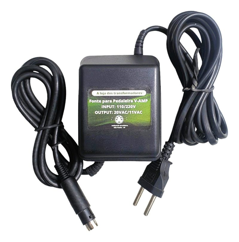 Carregador Behringer Vamp2 Vamp3 Lx1b Dfx69 20v+11v Bivolt