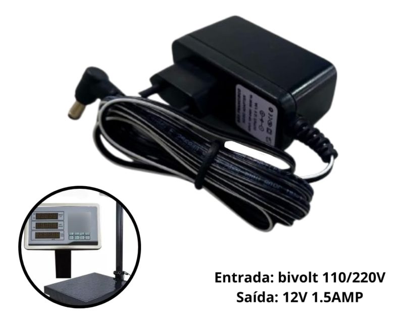 Fonte 12v 1.5amp P/4 90° Bivolt P/balanças, Led, Caixa D/som - Image 4