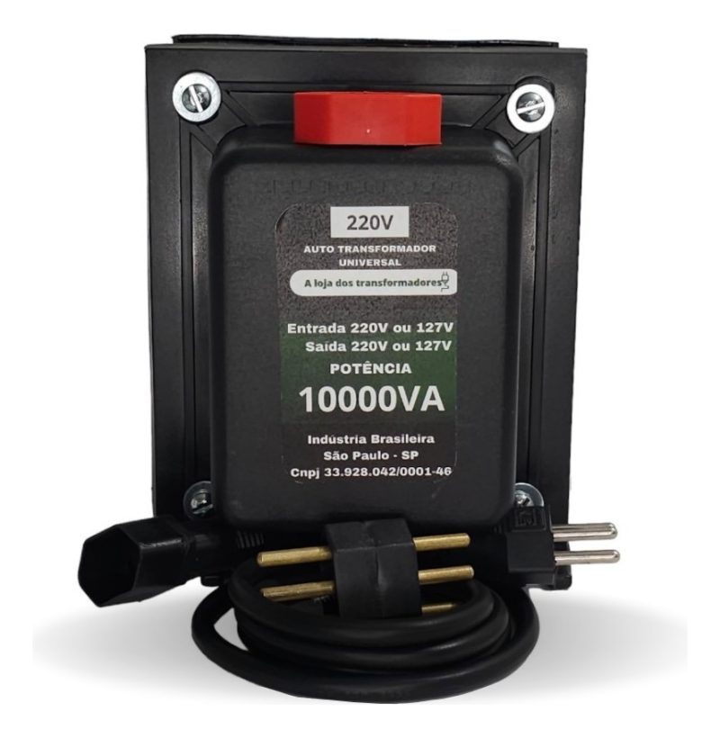 Auto Transformador 10000va Bivolt Em Cobre