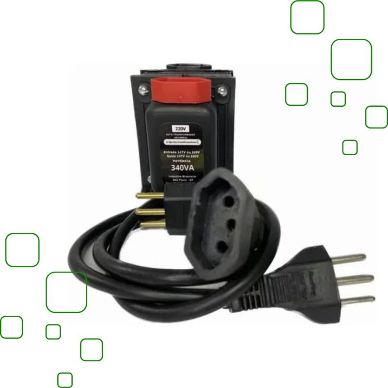 Auto Transformador 340va 250w 110/220v - 220/110v - Image 3