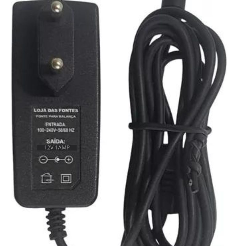 Fonte Para Carregador Balança 12v 1a Micheletti Bivolt