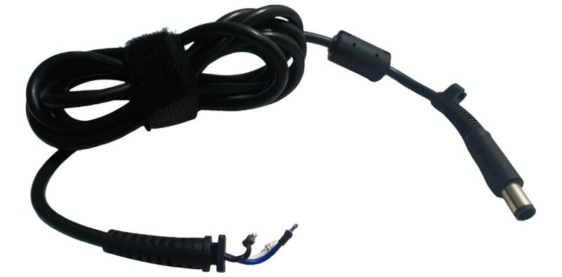 Cabo C/ Plug 7.4mm C/ Agulha P/ Reparo Compatível Fonte Dell