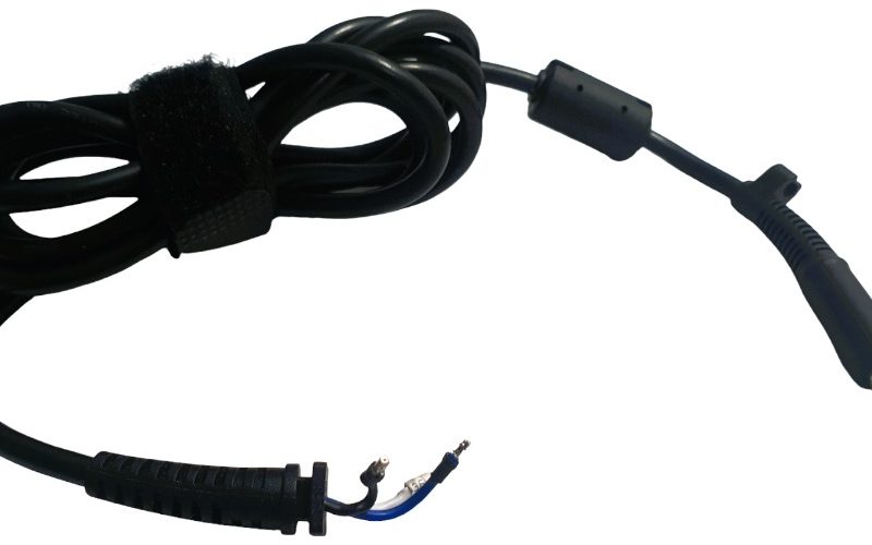 Cabo C/ Plug 7.4mm C/ Agulha P/ Reparo Compatível Fonte Dell