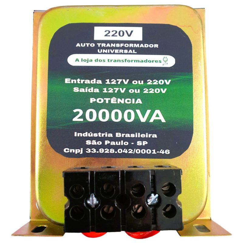 Transformador São Francisco 20.000va 110/220v
