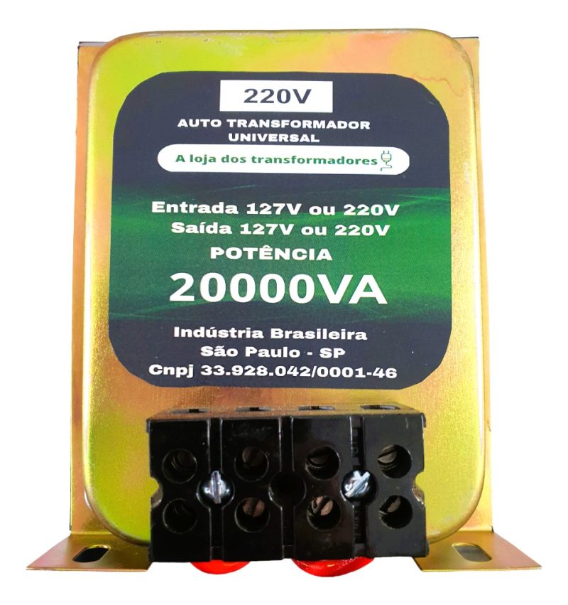 Transformador São Francisco 20.000va 110/220v