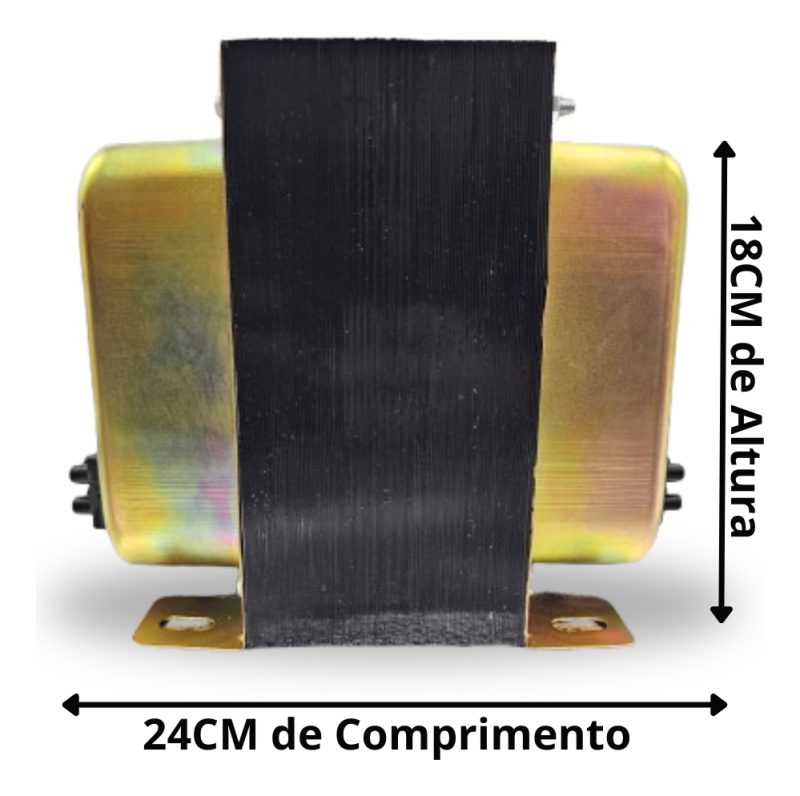 Transformador 15000va Premium Bivolt 110-220 220-110 Cobre - Image 5