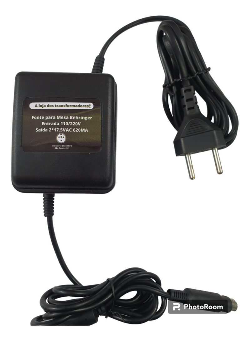 Fonte Para Mesa De Som Behringer 17.5vac 620ma Mx1602 Xenyx - Image 2