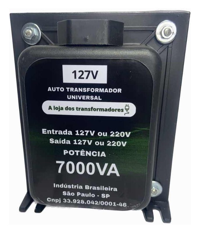 Transformador 7000va Tomada 20a Bivolt São Francisco