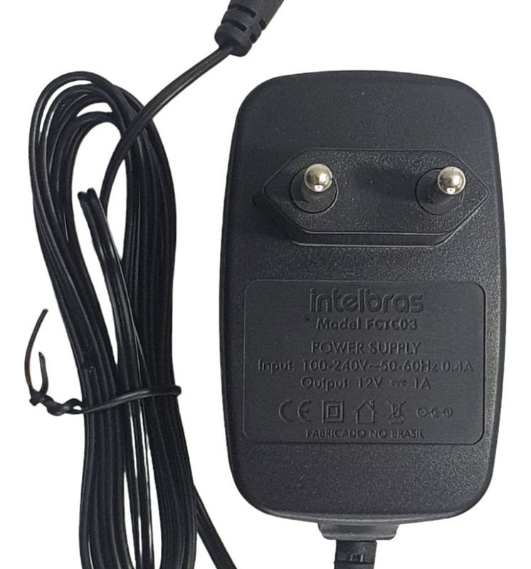 Fonte Intelbras Original Para Tip 125 - Fctc03
