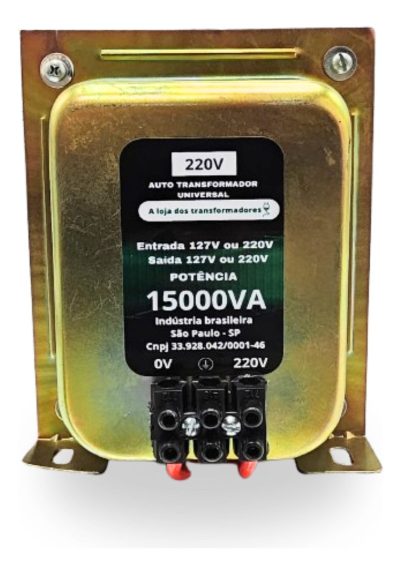Transformador 15000va Premium Bivolt 110-220 220-110 Cobre - Image 4