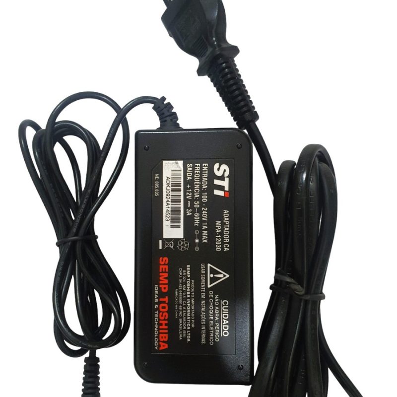 Fonte Carregador 12v 2a Notebook Multilaser Legacy Air Pc222