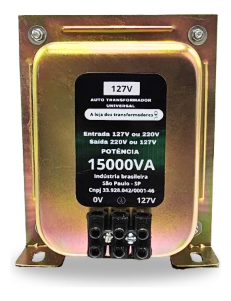 Transformador 15000va Premium Bivolt 110-220 220-110 Cobre