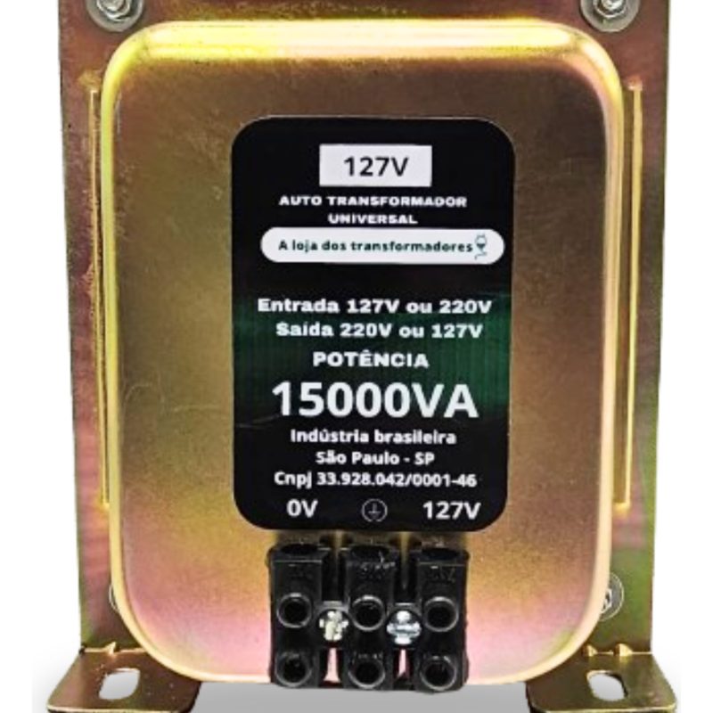 Transformador 15000va Premium Bivolt 110-220 220-110 Cobre