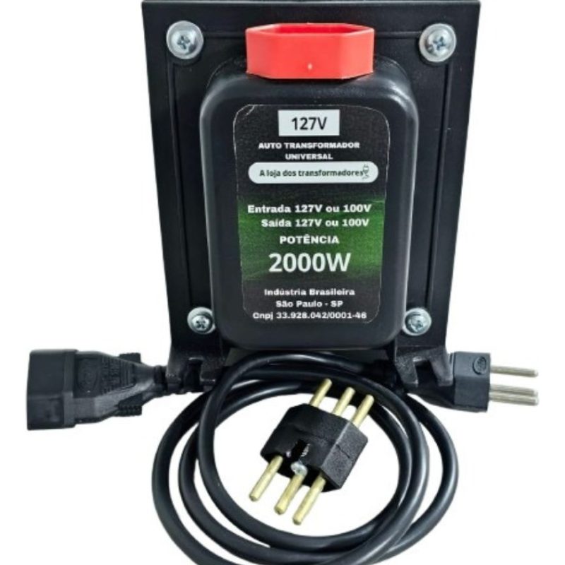 Transformador 127v Para 100v Panela Elétrica Até 2000w
