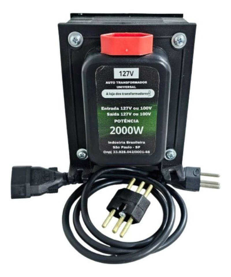 Transformador 127v Para 100v Panela Elétrica Até 2000w