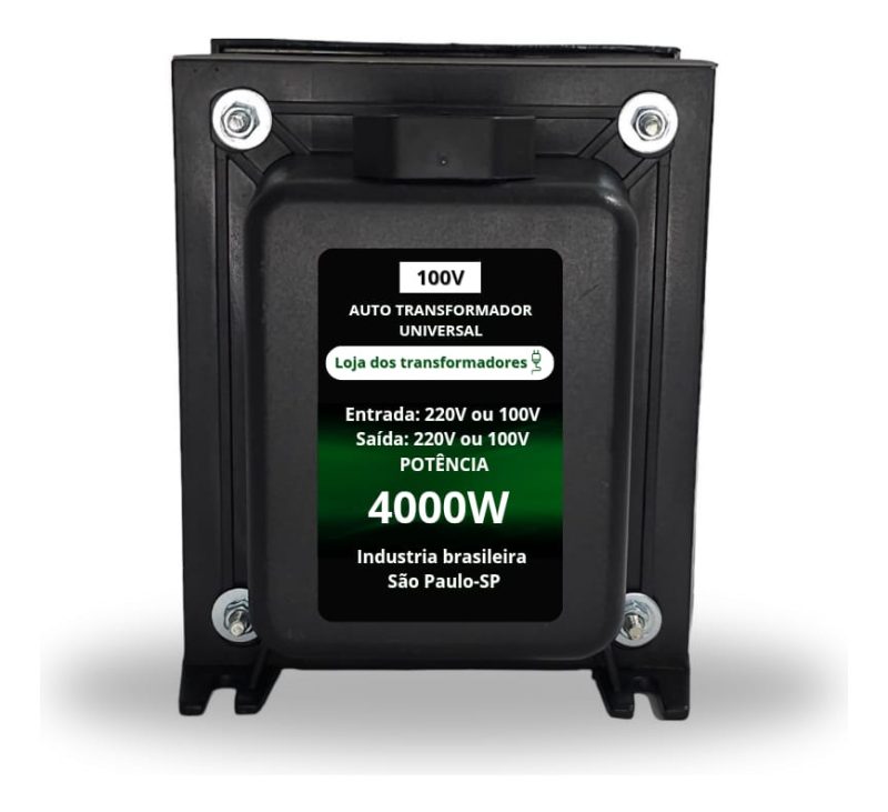 Transformador 220v Para 100v 4000w Para Aparelhos Japoneses - Image 2