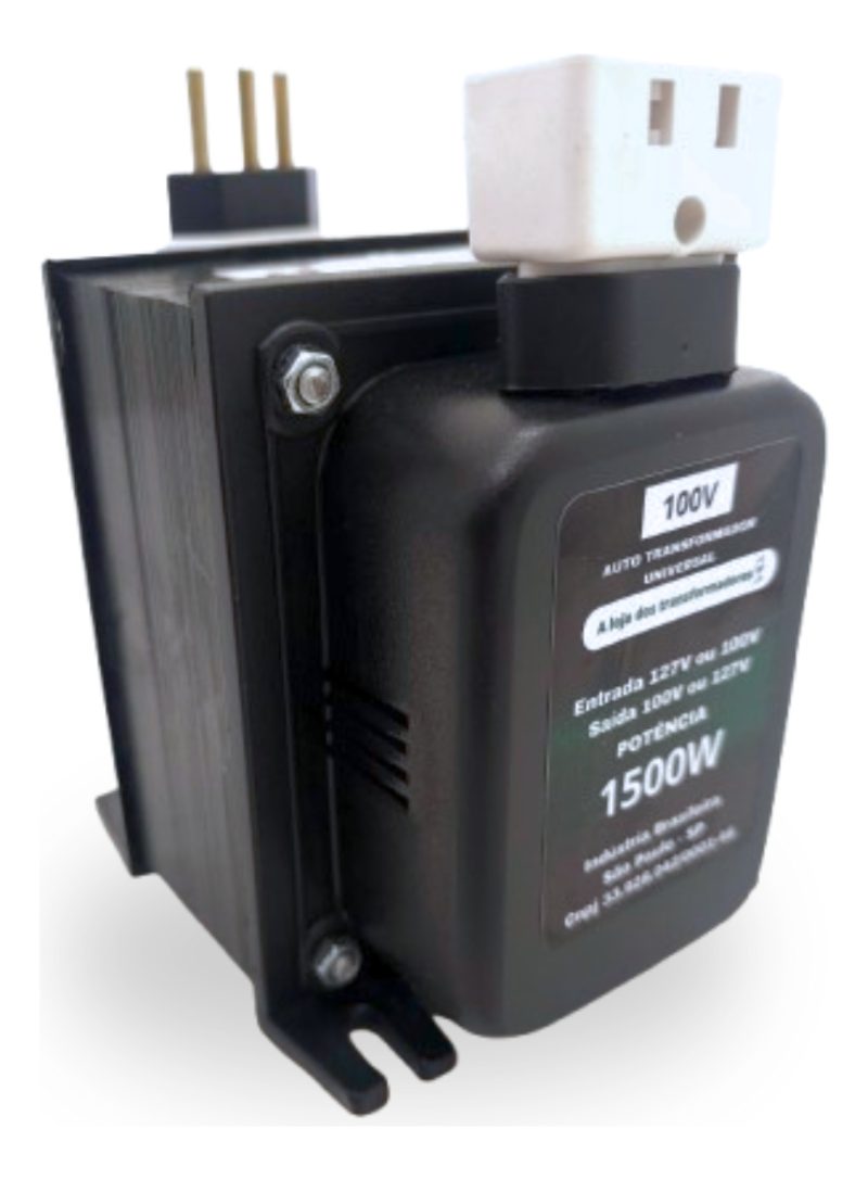 Transformador 127/100v 1500w Para Aparelhos Do Japao - Image 5