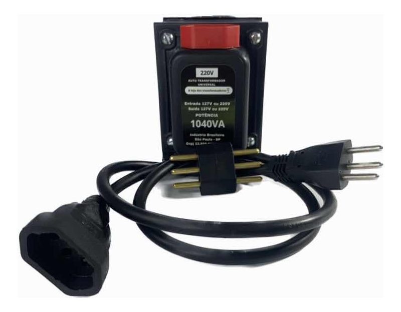 Transformador Conversor Tensão Auto Energia 1040va Bivolt