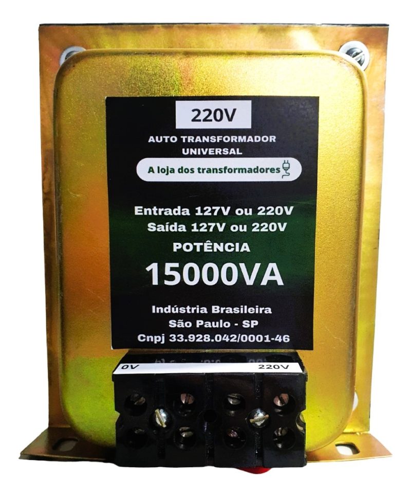 Transformador 15000va Premium Bivolt 110/220 220/110