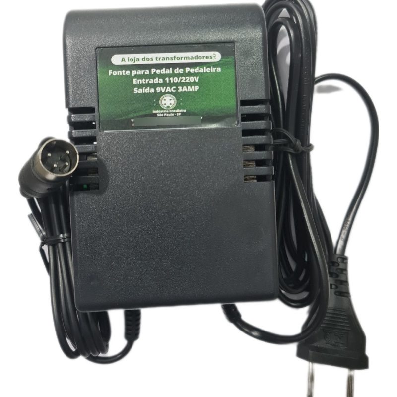 Fonte Ac 9v 2.2apara Pedaleiradigitech Rp12bivolt Automática