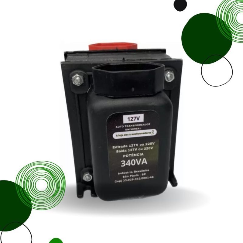 Auto Transformador 340va 250w 110/220v - 220/110v - Image 2