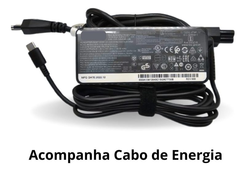 Carregador Genérico Adlx65nct3a 65w Bivolt Lenovo Tipo C - Image 5