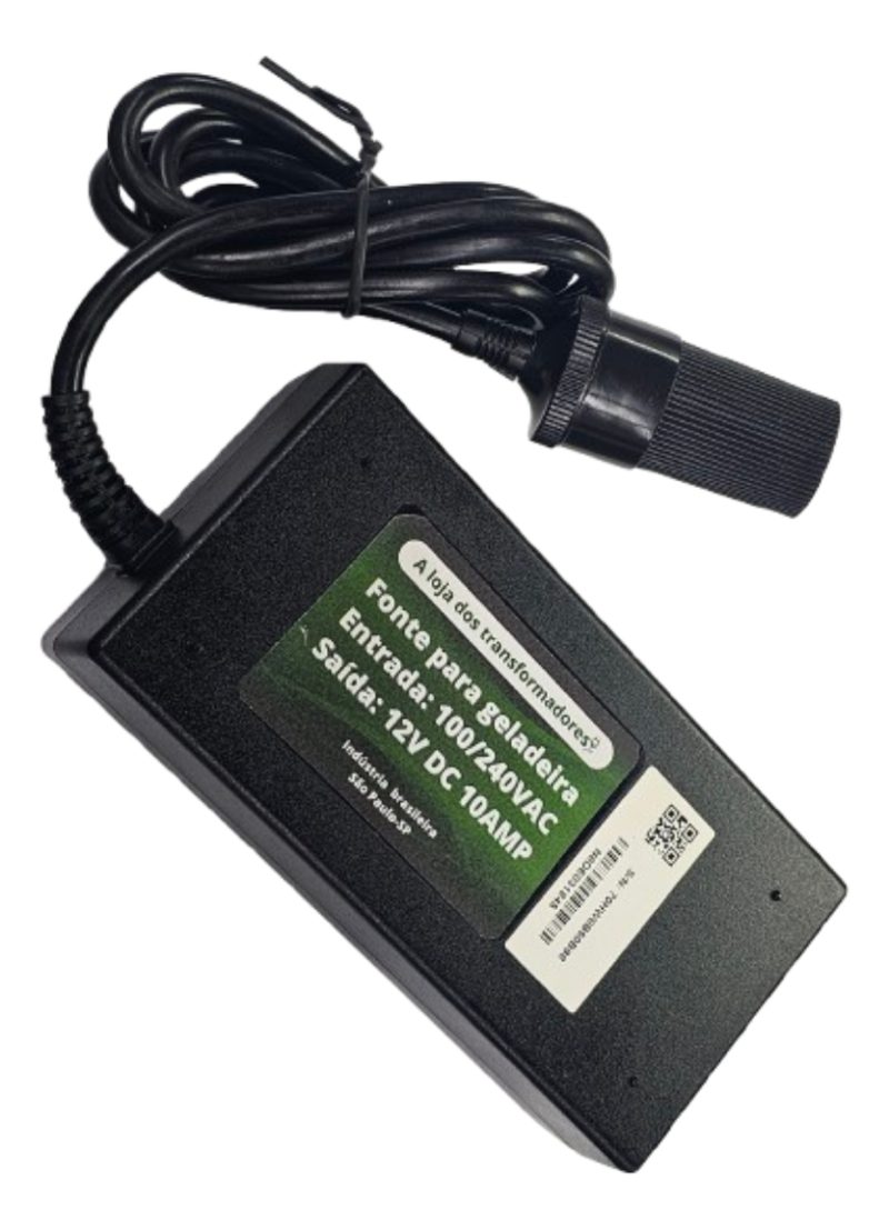 Fonte 12v Para Geladeira Portátil Automotivo Bivolt - Image 2