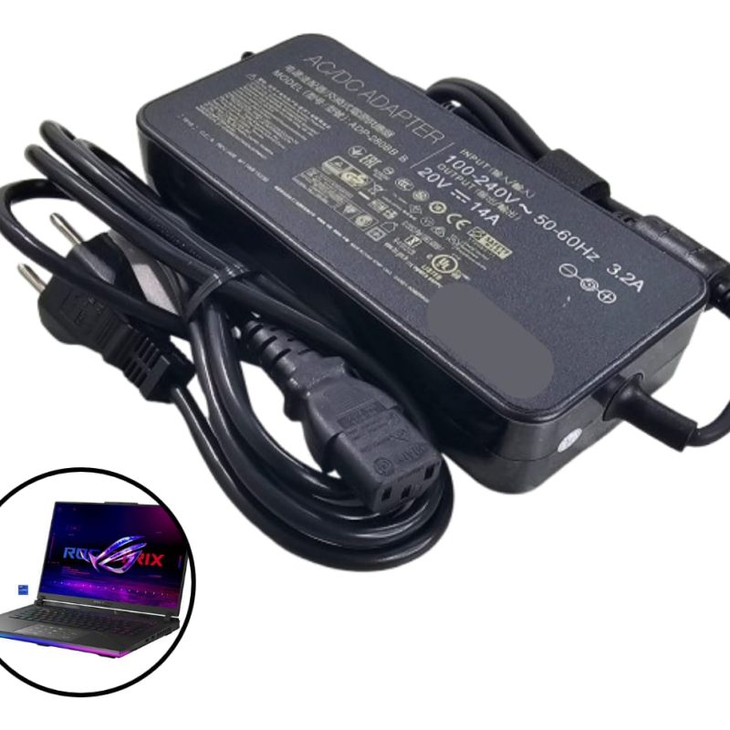 Fonte Compatível Com Notebook Asus 20v 14amp 280w