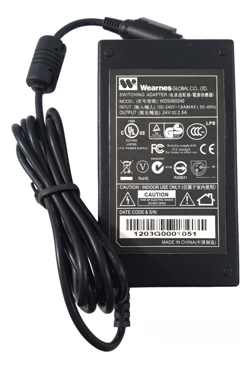 Fonte Impressora Térmica Fiscal 24v 2.5a 3 Pinos - Image 2