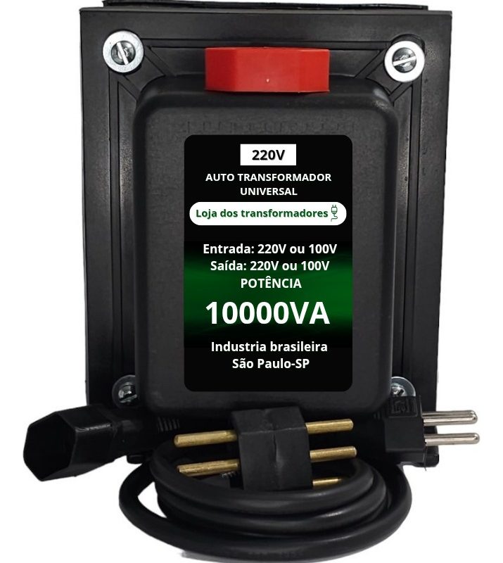 Auto Transformador Japonês 10000va 220/100v Ou 100/220v