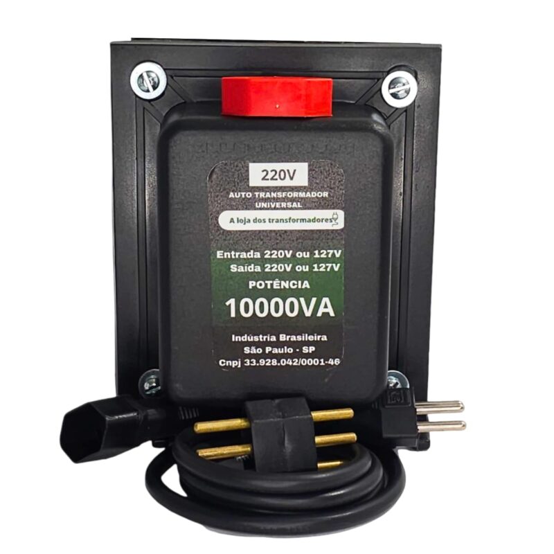 Transformador 110 220 10000va P/ Maquina Lava E Seca 12kg