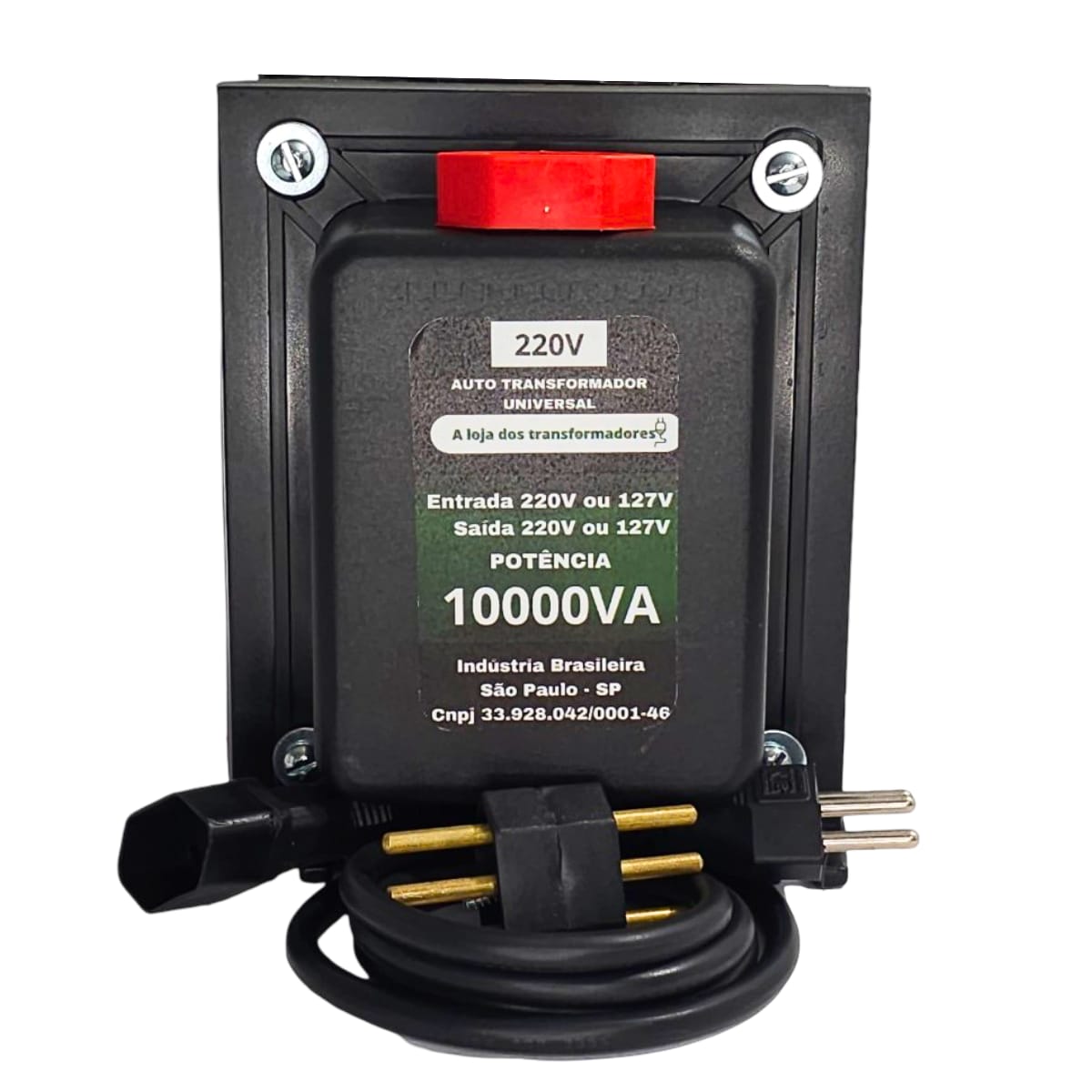 Transformador 110 220 10000va P/ Maquina Lava E Seca 12kg