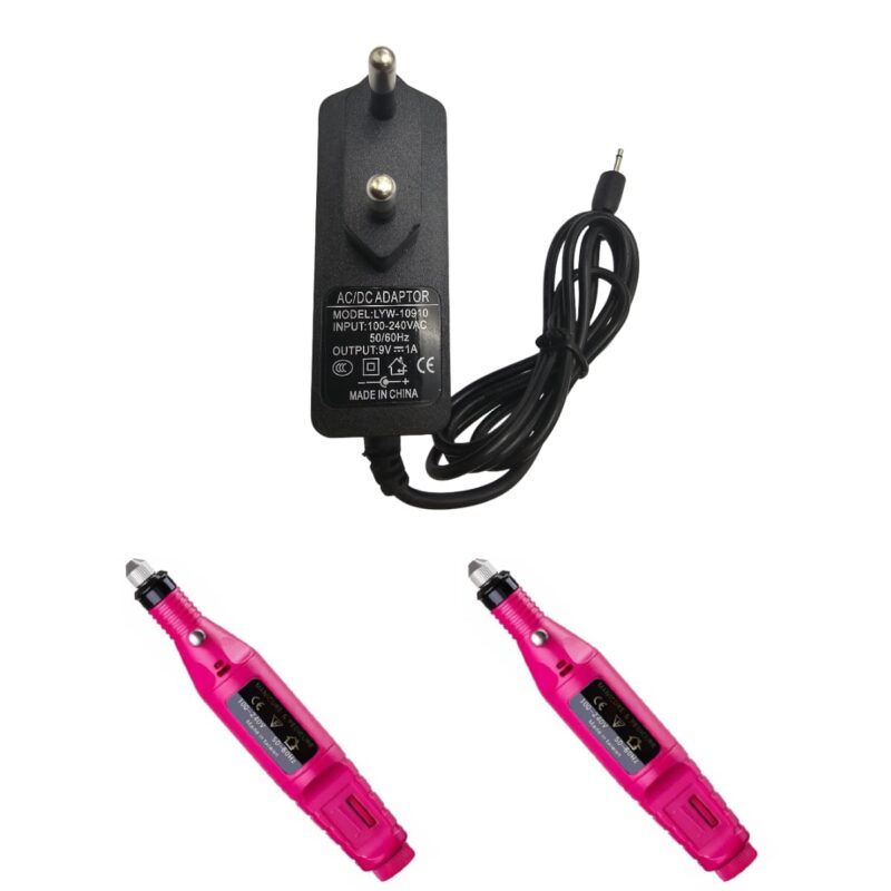 Fonte 9v 1a Para Lixadeira Elétrica De Unha Bivolt P1