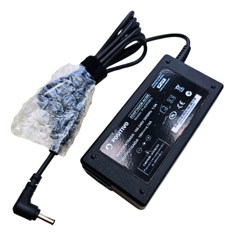 Fonte Carregador Mini Pc Positivo 19v 4.74a 90w